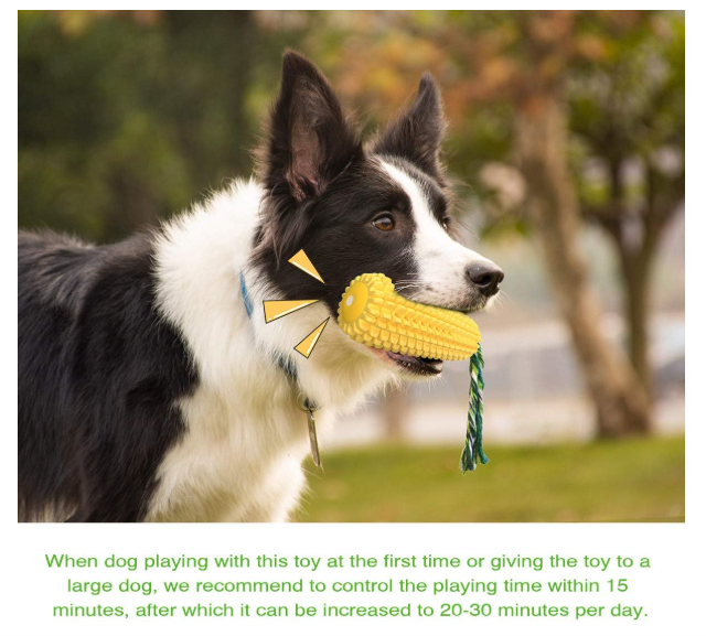 Dog Chew Toys for Aggressive Chewers, Indestructible Tough Durable Squeaky Interactive Dog Toys